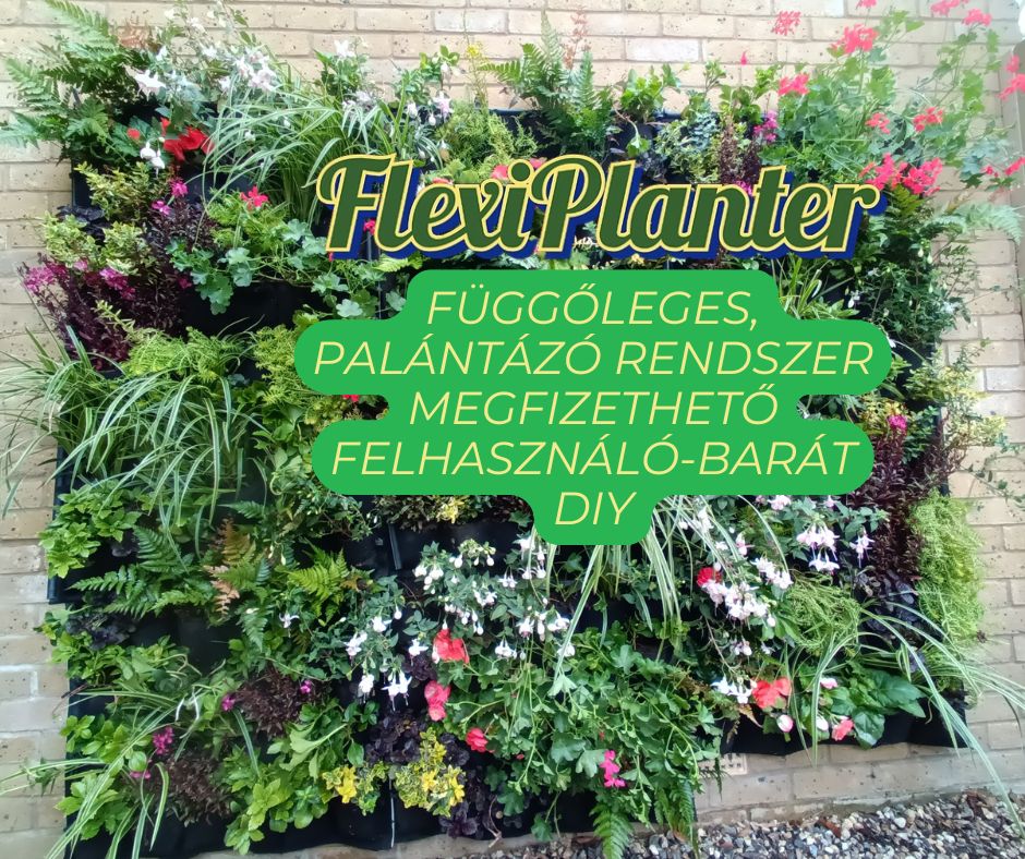 FlexiPlanter: Zöldítés akár falanként